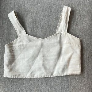 MATE the Label Linen Crop - Natural